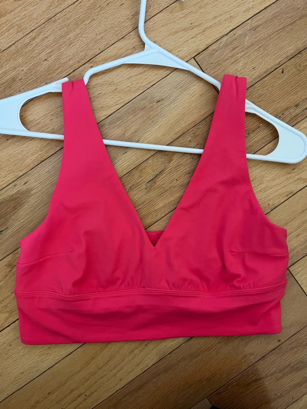 Lululemon Align V Neck Bra Glaze Pink Size 10 EUC